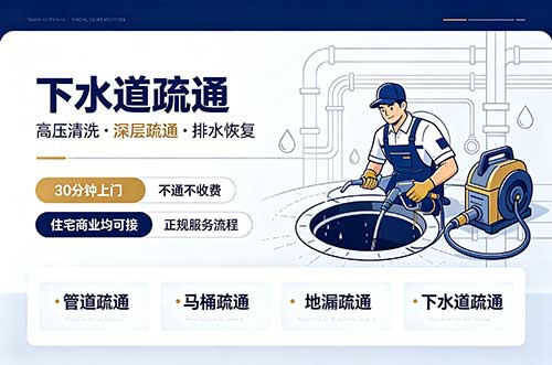 防城港下水道疏通