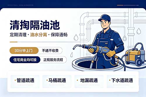 防城港清掏隔油池